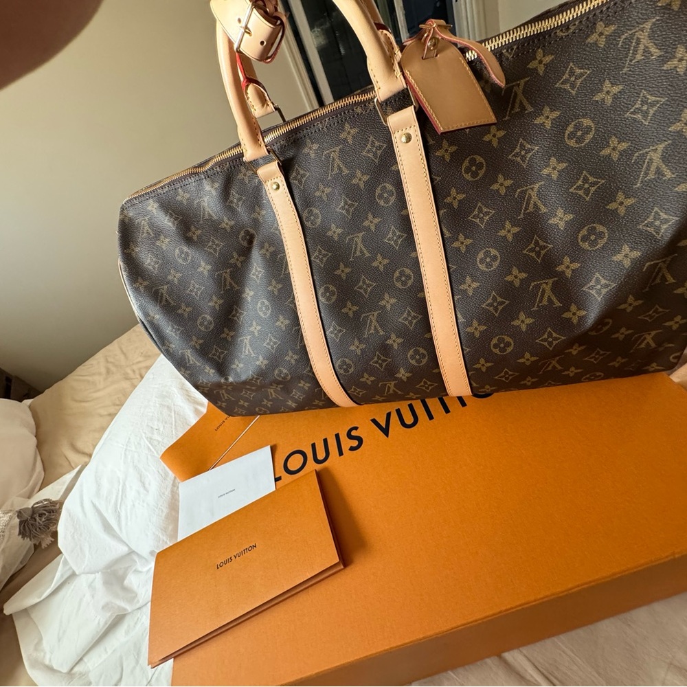 Louis Vuitton Brown Monogram Handbag - Picture 5 of 8